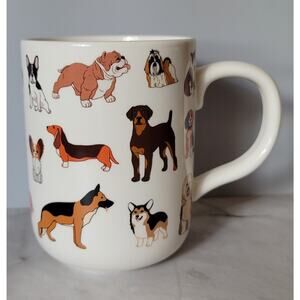 Adorable Woof Various Breeds of Dogs Coffee Mug by Mainstays for Dog Lover